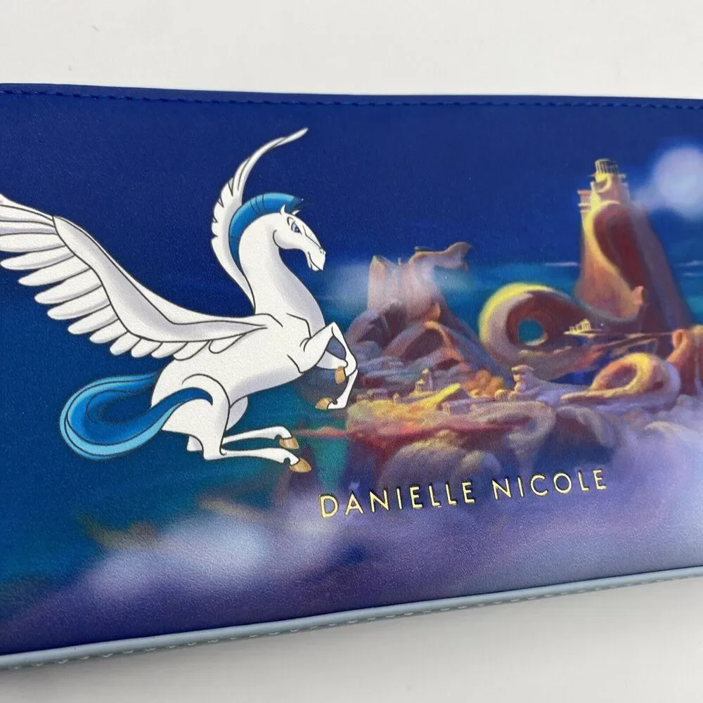 Disney Danielle Nicole Disney Hercules & Megara Cast Zip Around Clutch Wallet